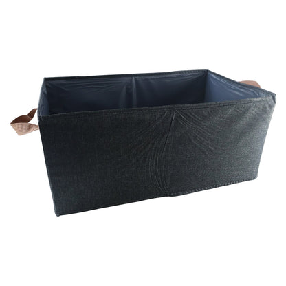 Foldable basket collapsed flat view